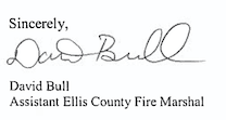 David Bull's Signature