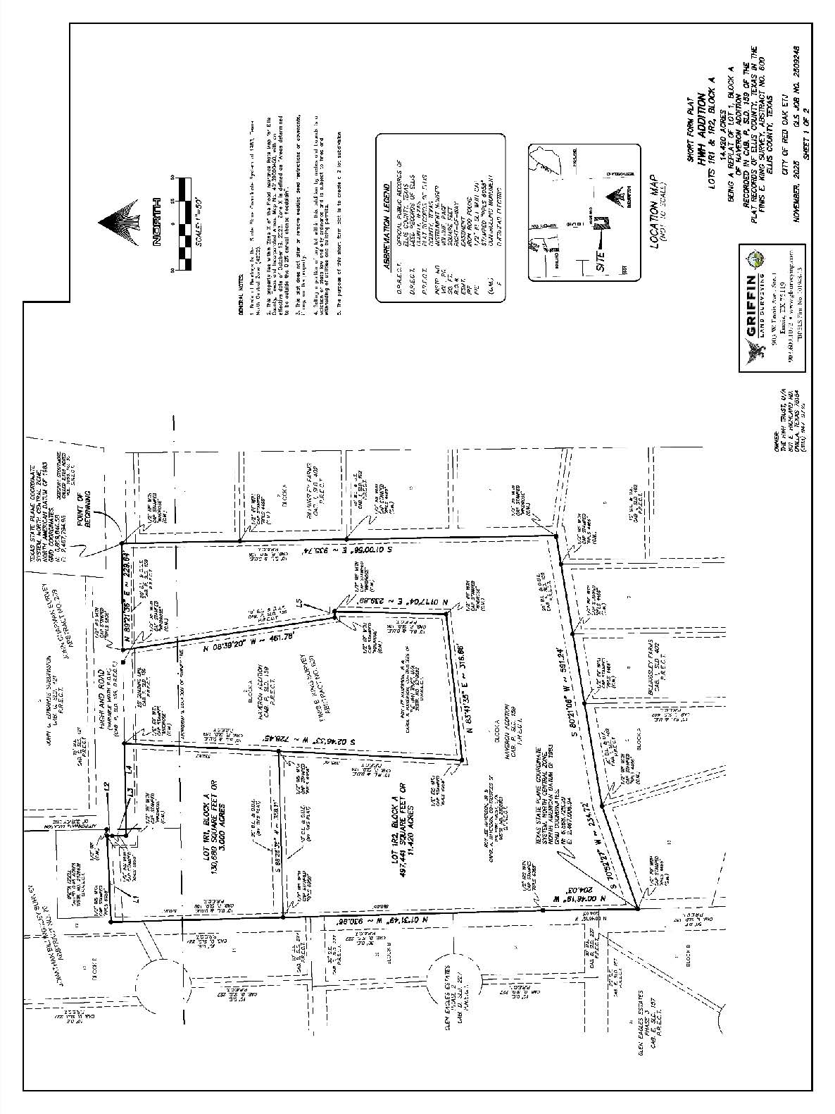 Public Notice HWH Addition_ Lots 1R1  1R2_ Replat
